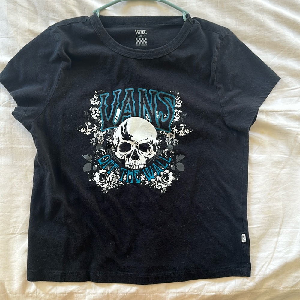 Black Vans Tee Shirt- Large